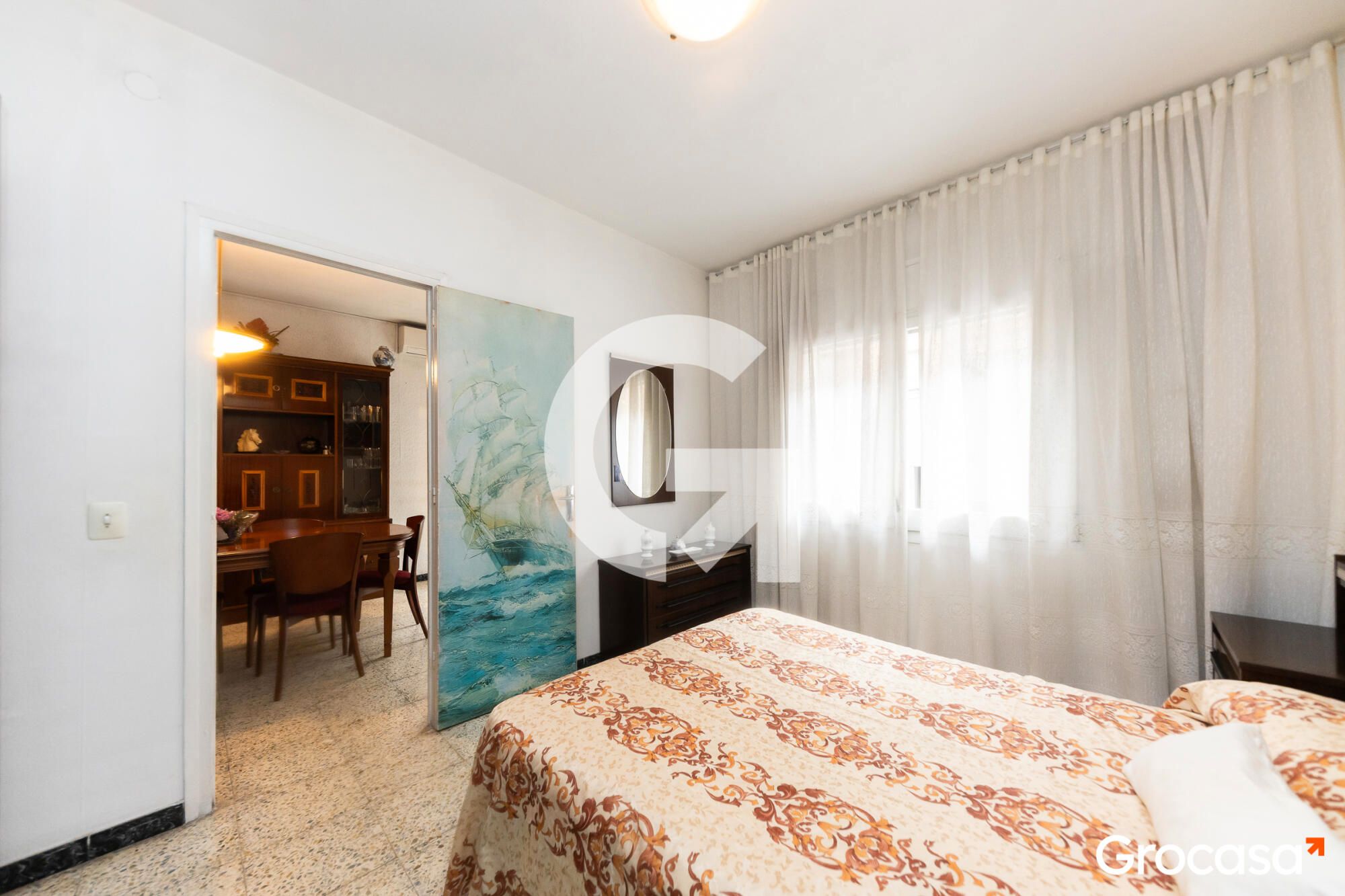 Bedroom of Flat for sale in  Barcelona Capital  with Air Conditioner, Heating and Oven