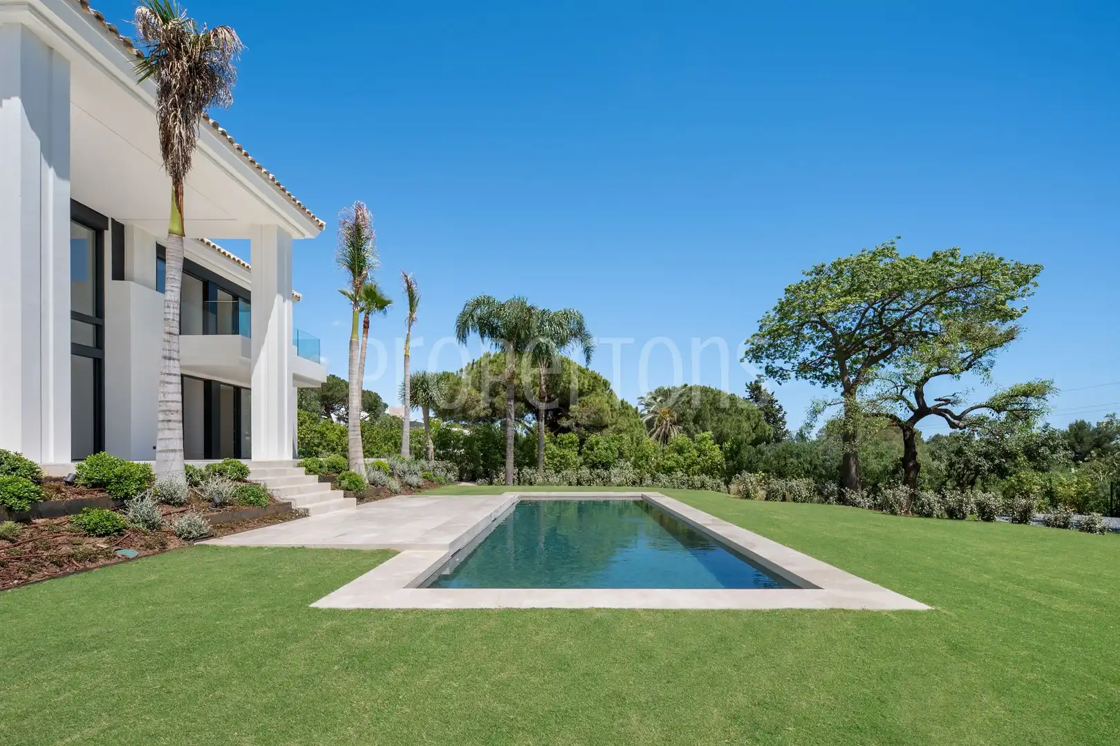 Jardín de Casa o chalet en venta en Milla de Oro