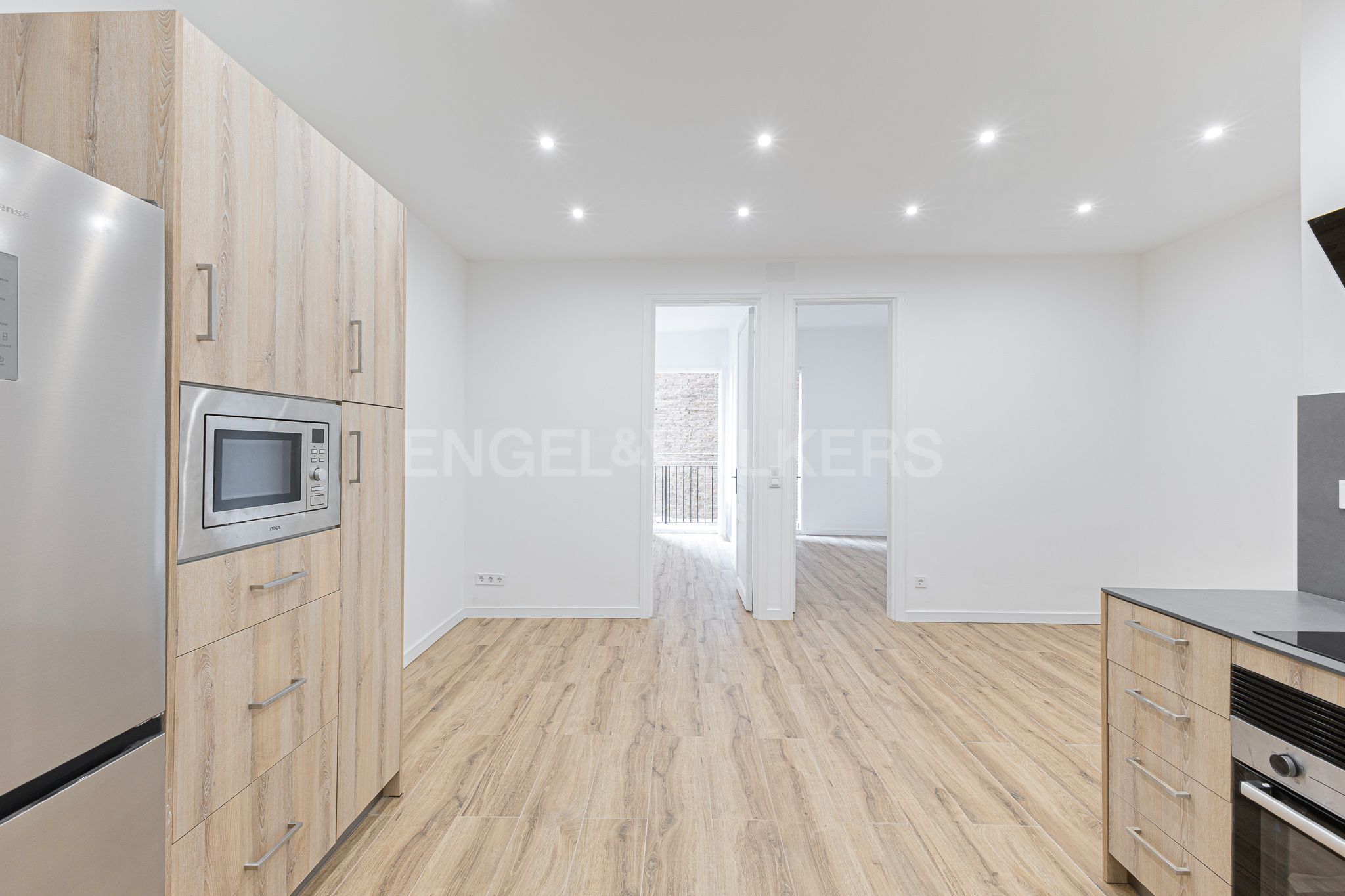 Cuina de Apartament en venda en  Barcelona Capital amb Calefacció i Balcó