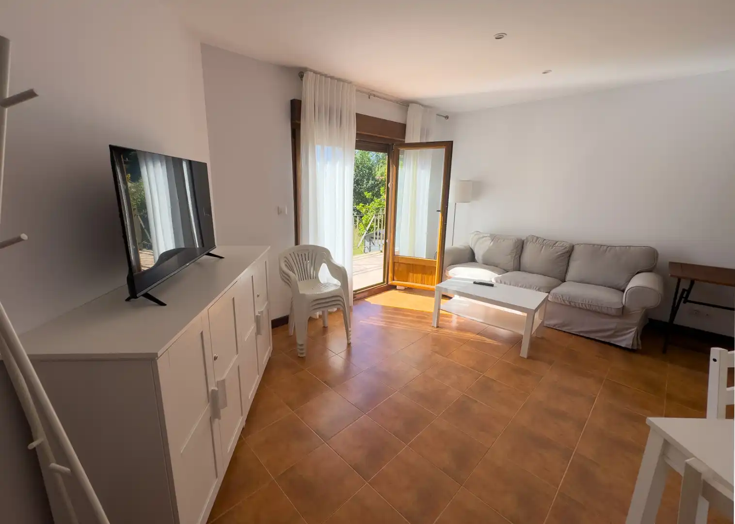 Wohnzimmer von Wohnung zum Verkauf in Alfoz de Lloredo mit Klimaanlage und Terrasse