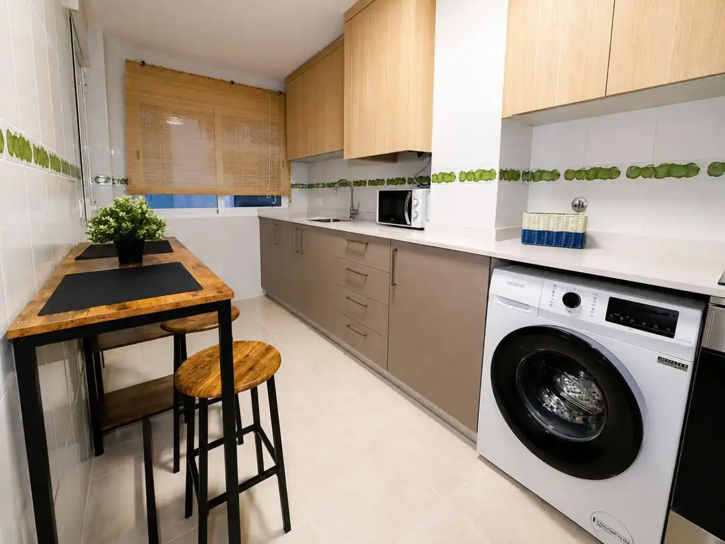 Küche von Wohnung zur Miete in Alcalà de Xivert mit Möbliert und Balkon