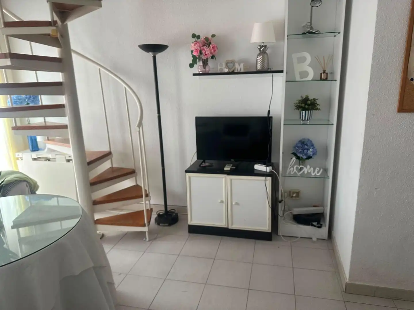 Sala d'estar de Apartament en venda en Murcia amb Aire condicionat, Calefacció i Moblat