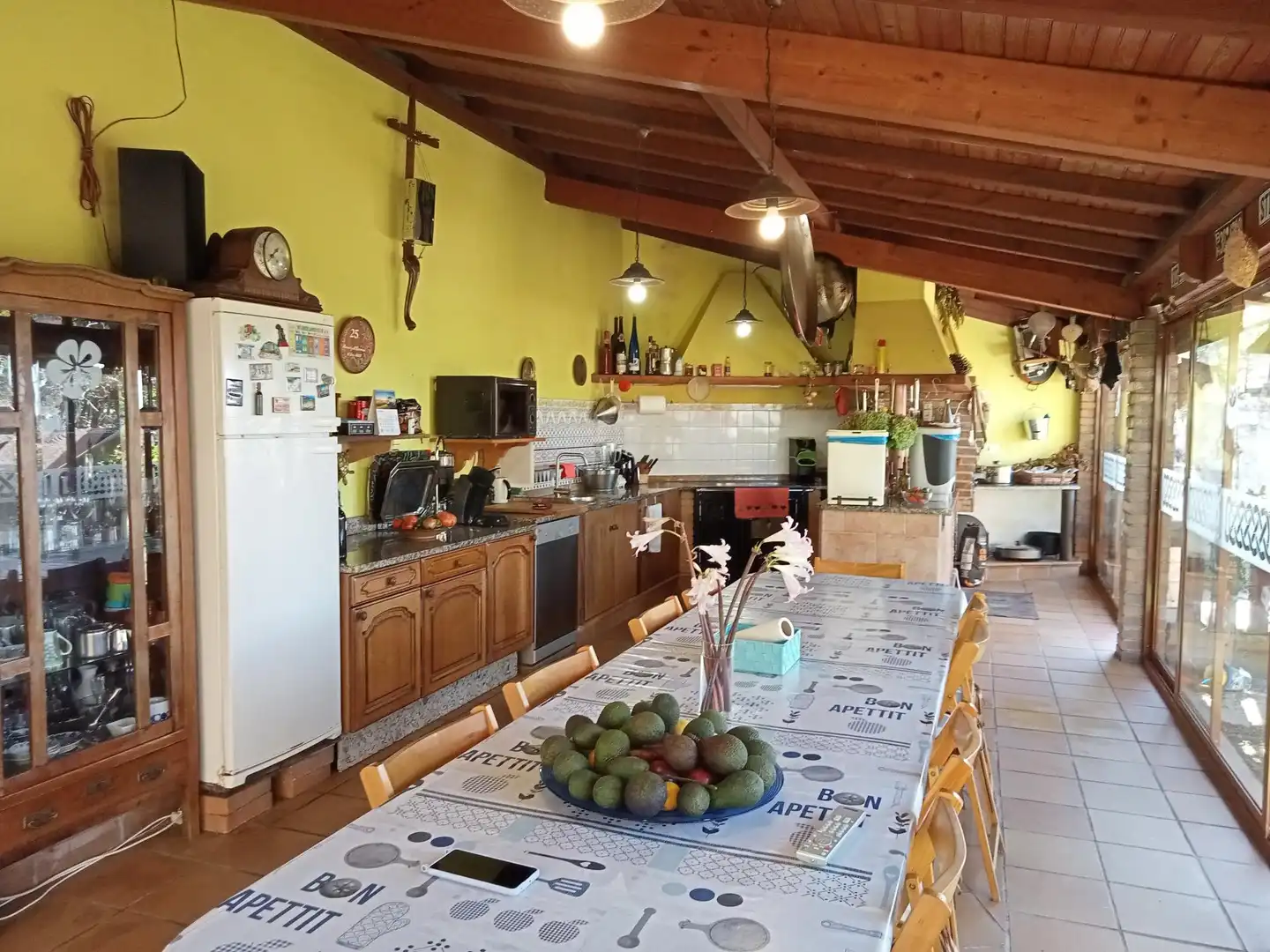 Cocina de Casa o chalet en venta en Vilagarcía de Arousa con Calefacción, Piscina y Balcón