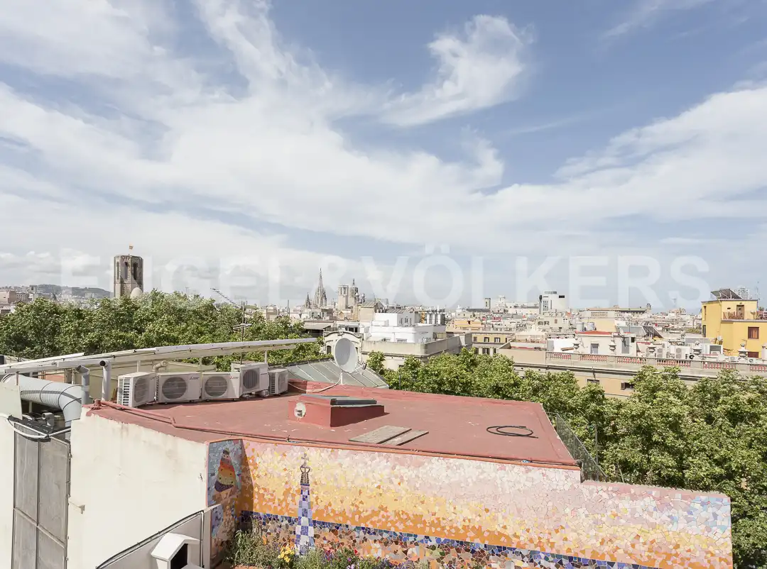 Ático de alquiler en El Raval