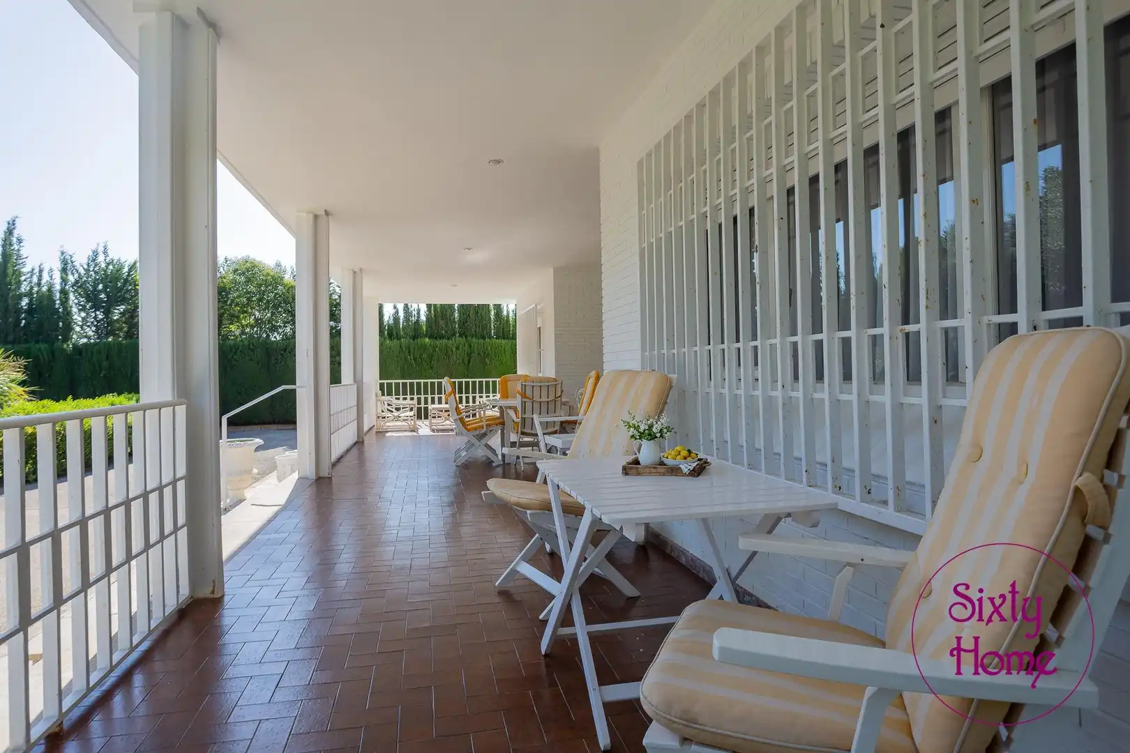 Terrassa de Casa o xalet en venda en Zaragoza amb Aire condicionat, Calefacció i Jardí privat