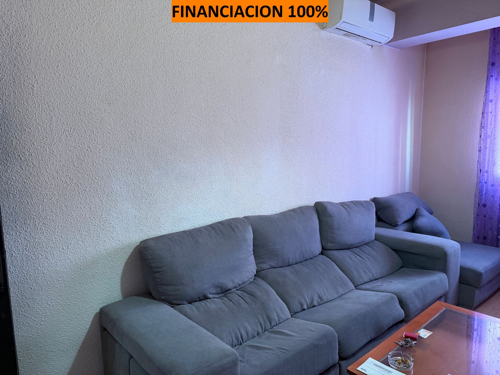 Sala d'estar de Pis en venda en  Zaragoza Capital amb Aire condicionat i Calefacció