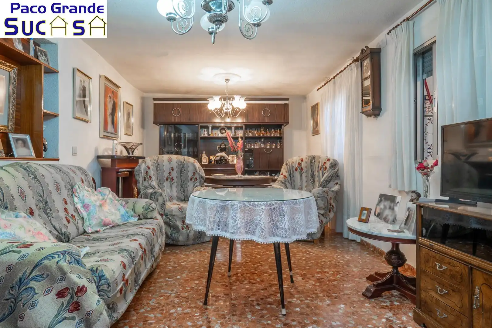 Sala d'estar de Casa o xalet en venda en Benalúa de las Villas