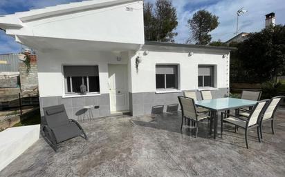 Exterior view of House or chalet for sale in Sant Salvador de Guardiola  with Air Conditioner, Heating and Terrace