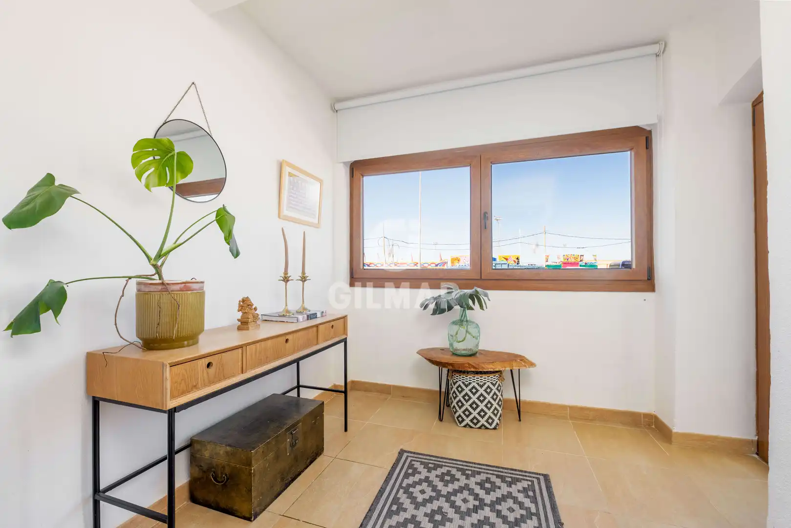 Schlafzimmer von Einfamilien-Reihenhaus zum Verkauf in Tarifa mit Heizung, Privatgarten und Schwimmbad