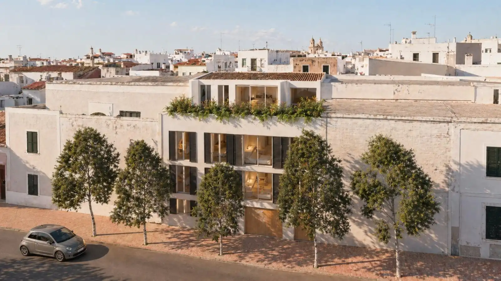 Vista exterior de Ático en venta en Maó - Mahón con Calefacción, Terraza y Balcón