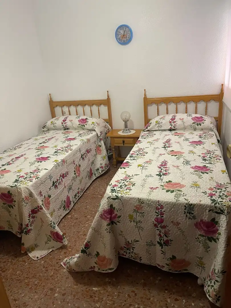 Dormitori de Apartament de lloguer en Mazarrón amb Aire condicionat, Calefacció i Moblat