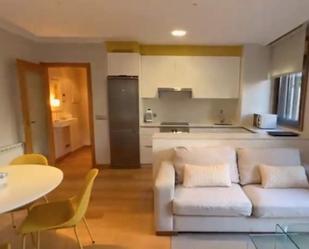 Living room of Apartment for sale in Pontevedra Capital   with Heating, Parquet flooring and Terrace