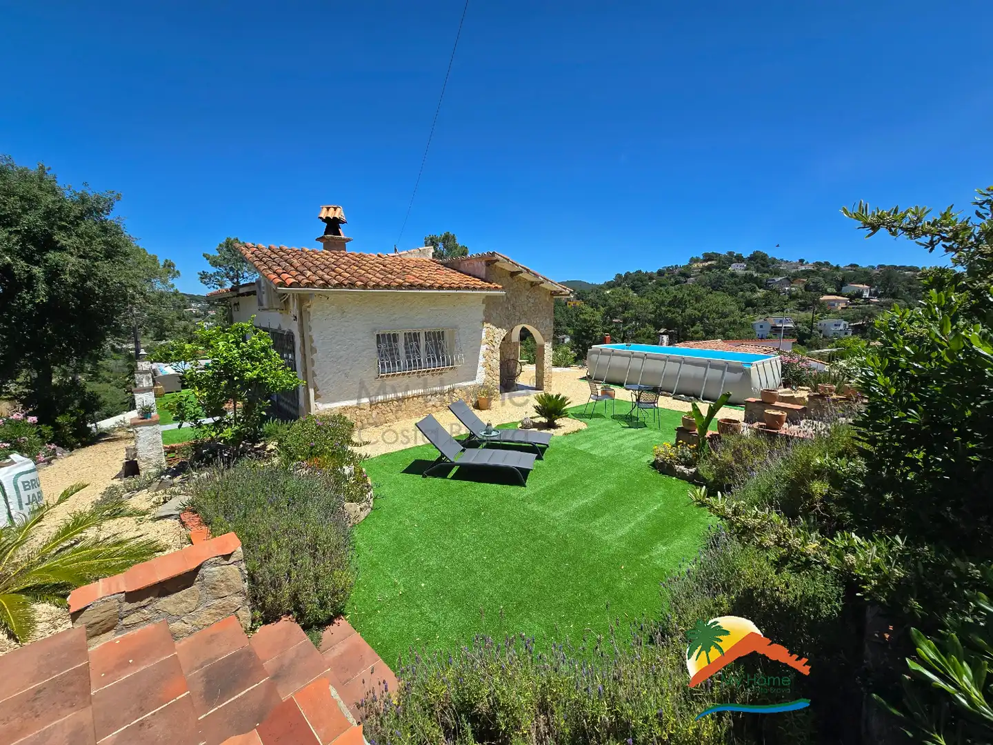 Jardín de Casa o chalet en venta en Lloret de Mar con Aire acondicionado, Calefacción y Jardín privado