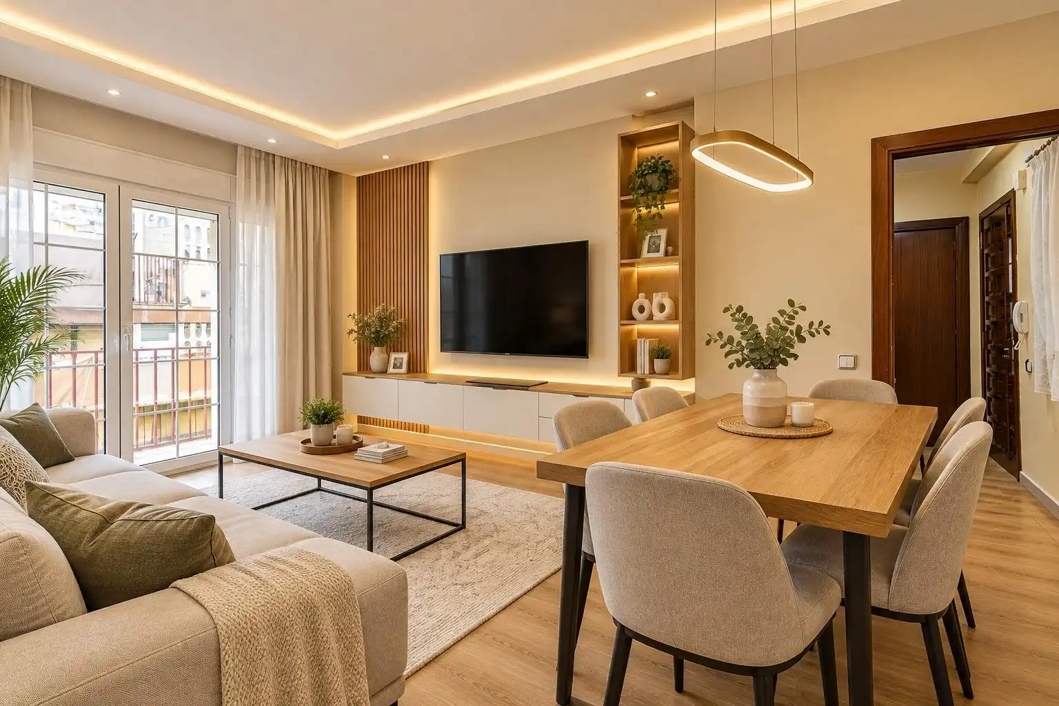 Sala de estar de Piso en venta en Vilanova del Camí con Calefacción, Trastero y Balcón