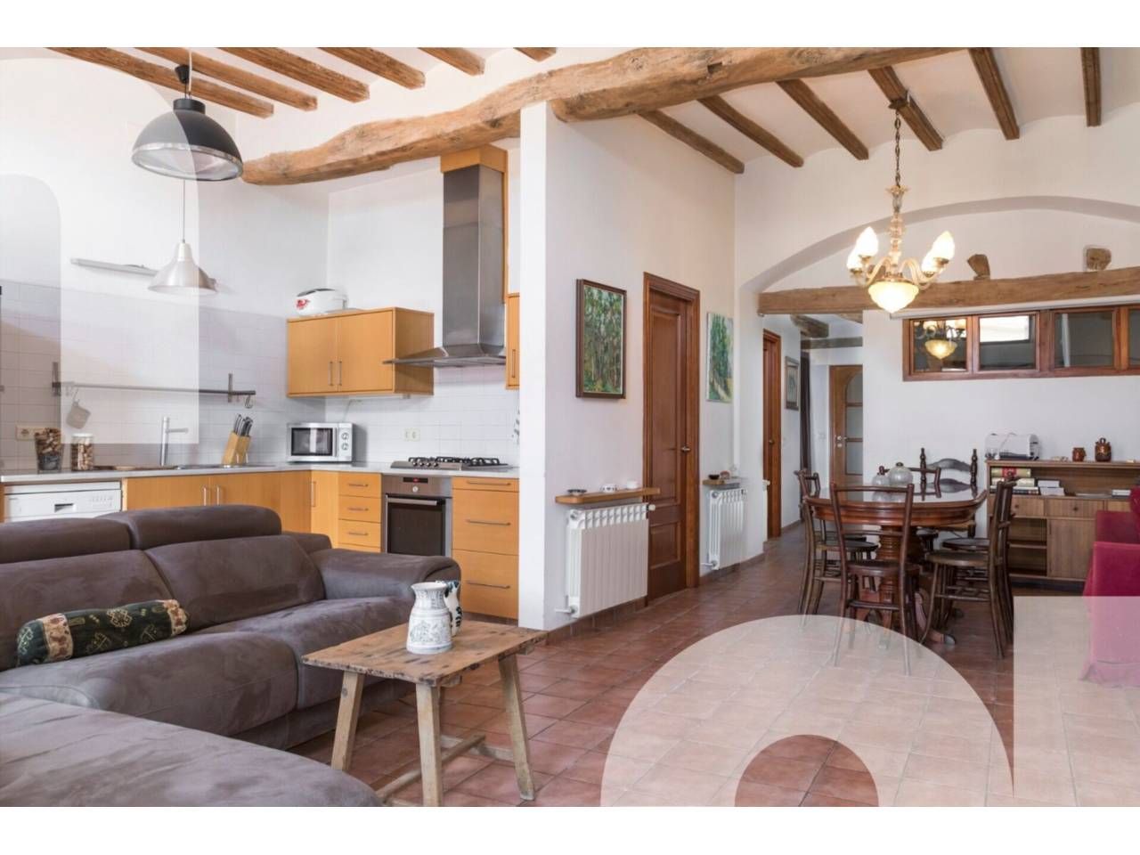 Kitchen of House or chalet for sale in Moià  with Heating and Terrace