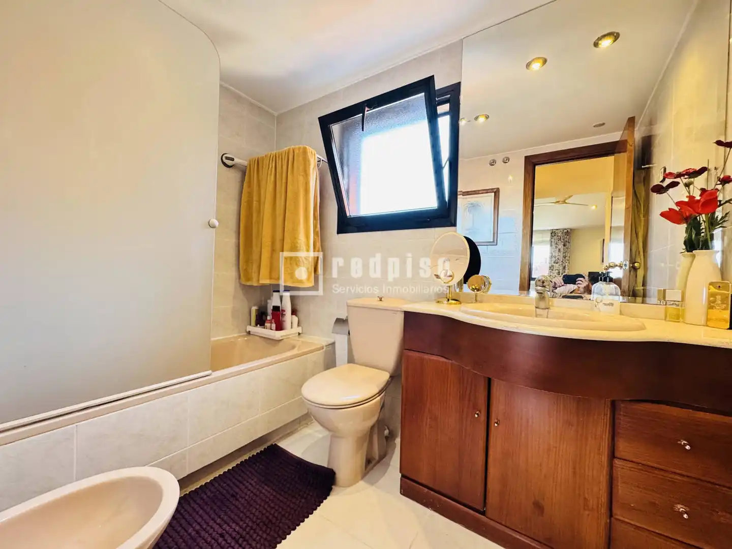 Baño de Dúplex en venta en Fuenlabrada con Calefacción, Jardín privado y Parquet