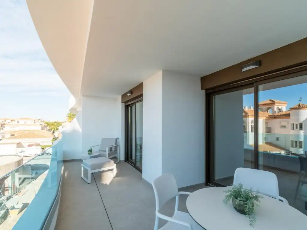 Terrace of Apartments for sale in Orihuela  with Air Conditioner and Swimming Pool