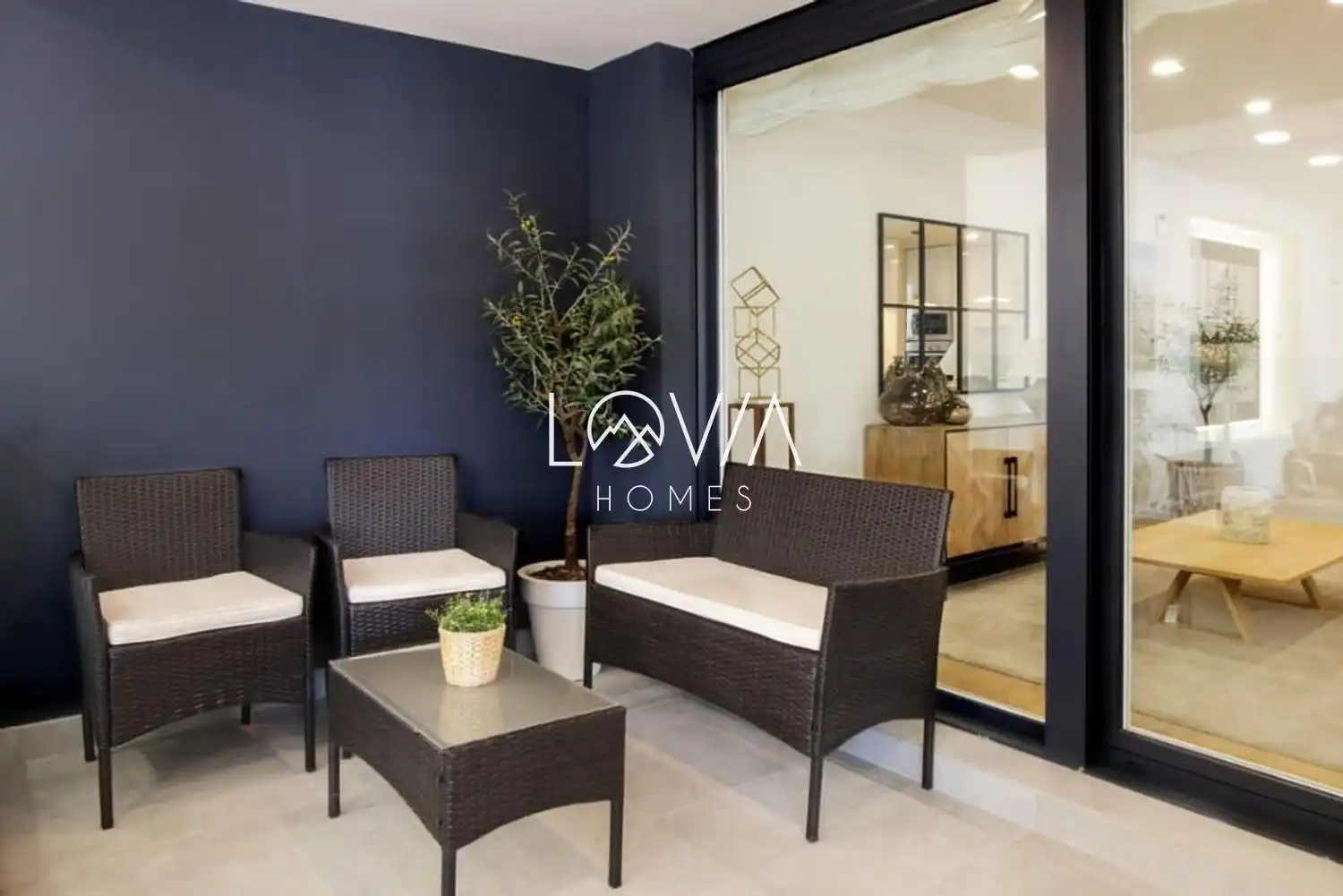 Terrace of Flat for sale in Dos Hermanas  with Air Conditioner, Terrace and Storage room