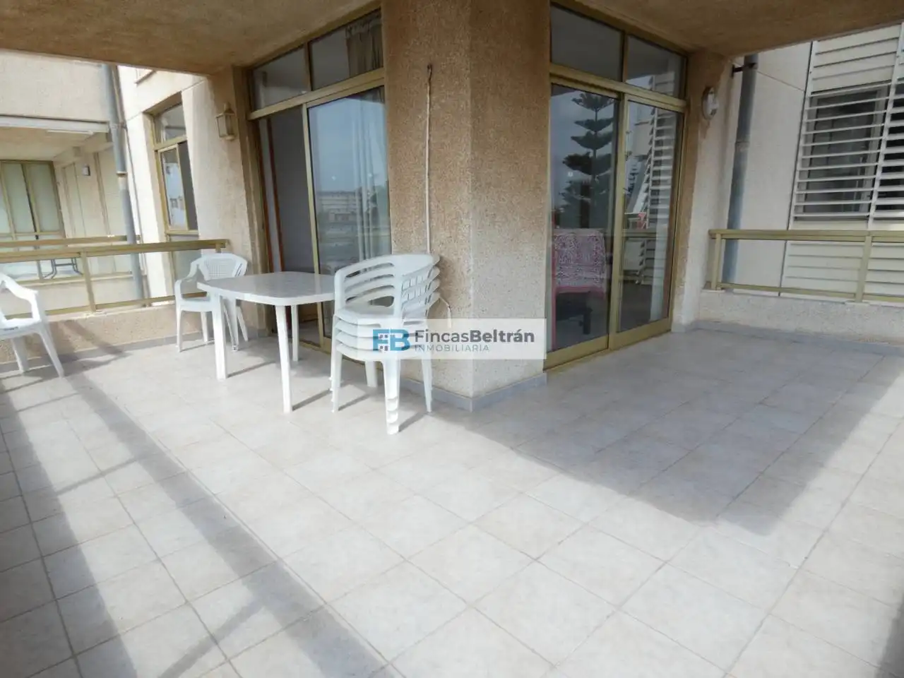 Terraza de Apartamento en venta en Peñíscola / Peníscola con Terraza, Amueblado y Piscina comunitaria