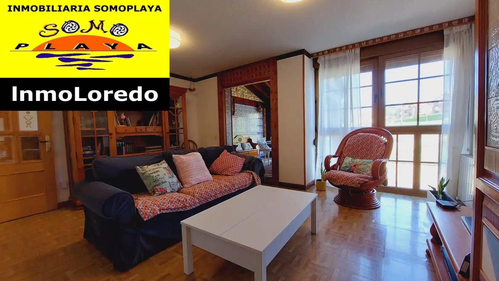Sala d'estar de Casa o xalet en venda en Ribamontán al Mar amb Calefacció i Jardí privat