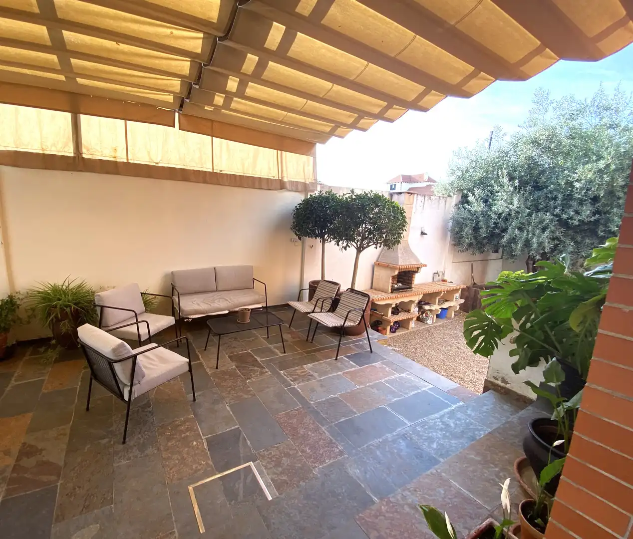 Terraza de Casa o chalet en venta en Dos Hermanas con Aire acondicionado, Jardín privado y Terraza