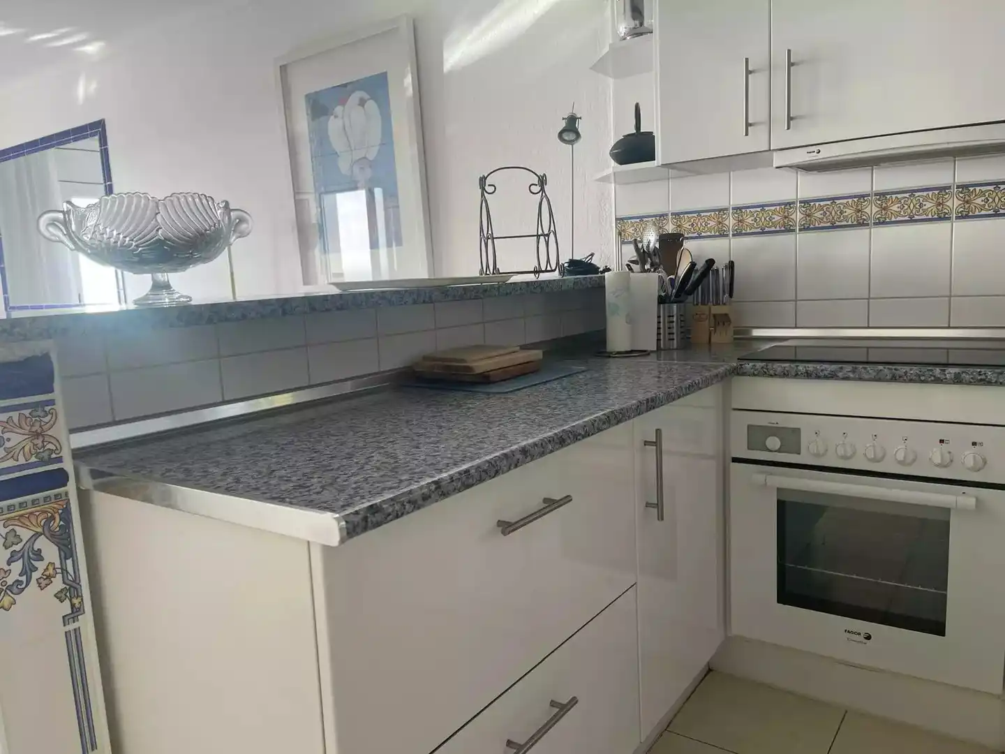 Cocina de Apartamento en venta en Roses con Aire acondicionado, Calefacción y Terraza
