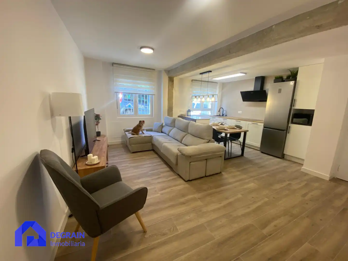 Sala de estar de Piso en venta en Oviedo  con Calefacción