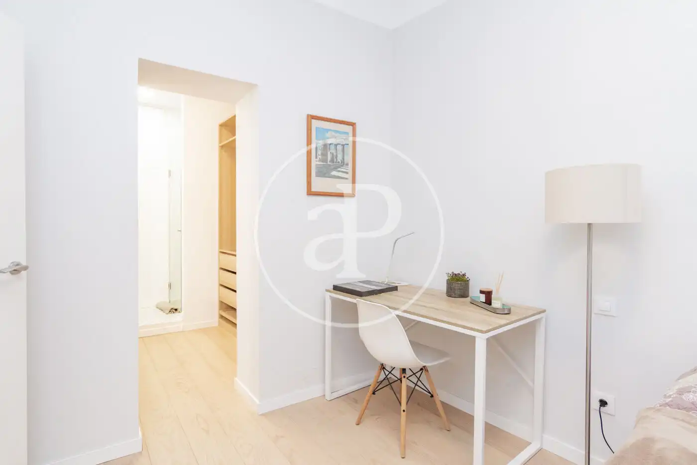 Bedroom of Flat for rent in Madrid  with Air Conditioner, Heating and Furnished