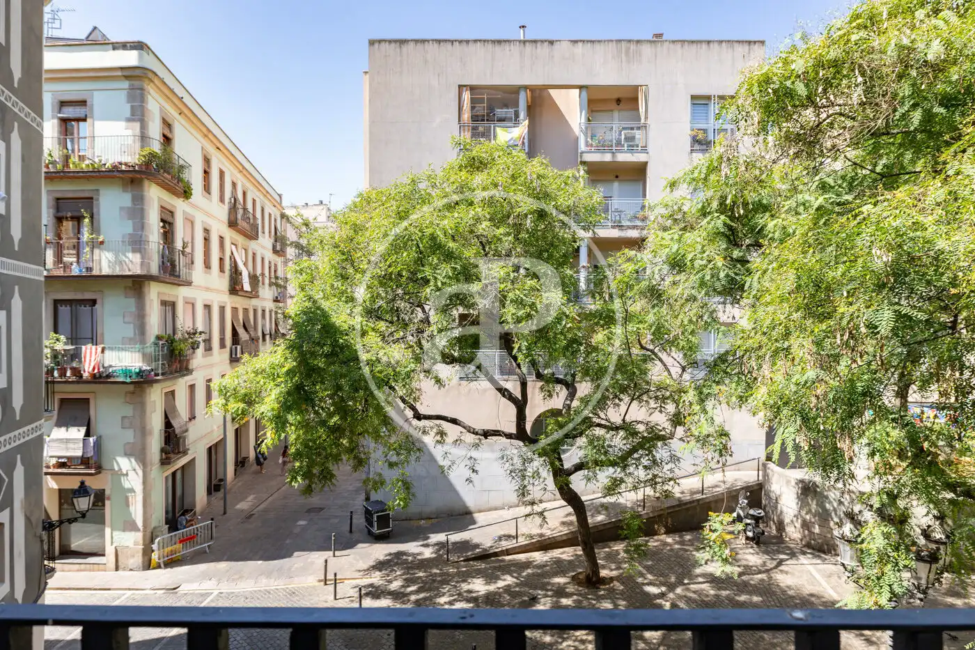 Exterior view of Flat for sale in Barcelona  with Air Conditioner, Heating and Furnished