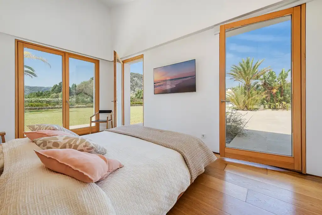 Bedroom of Country homes for sale in Pollença  with Air Conditioner, Heating and Private garden