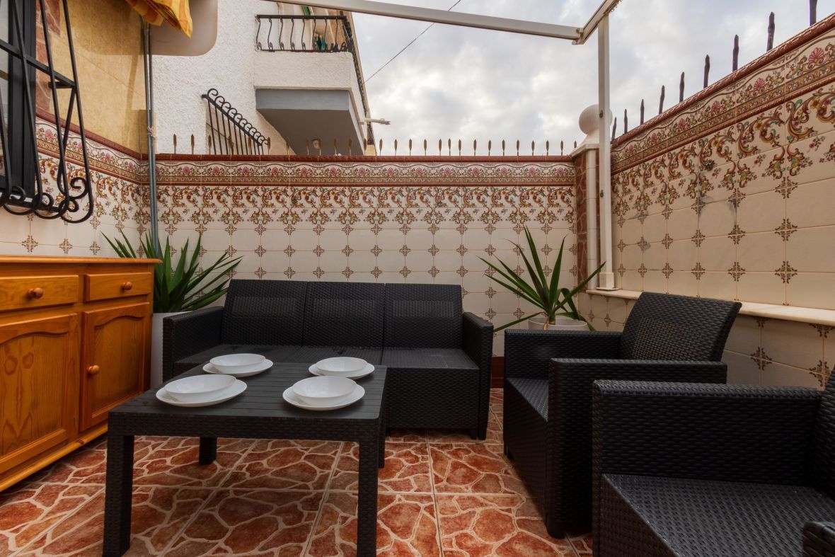 Terrace of House or chalet for sale in Santa Pola  with Heating, Terrace and Swimming Pool