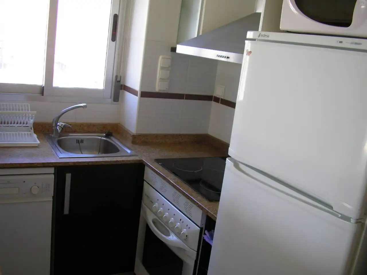 Kitchen of Flat for sale in Oropesa del Mar / Orpesa  with Air Conditioner, Terrace and Furnished