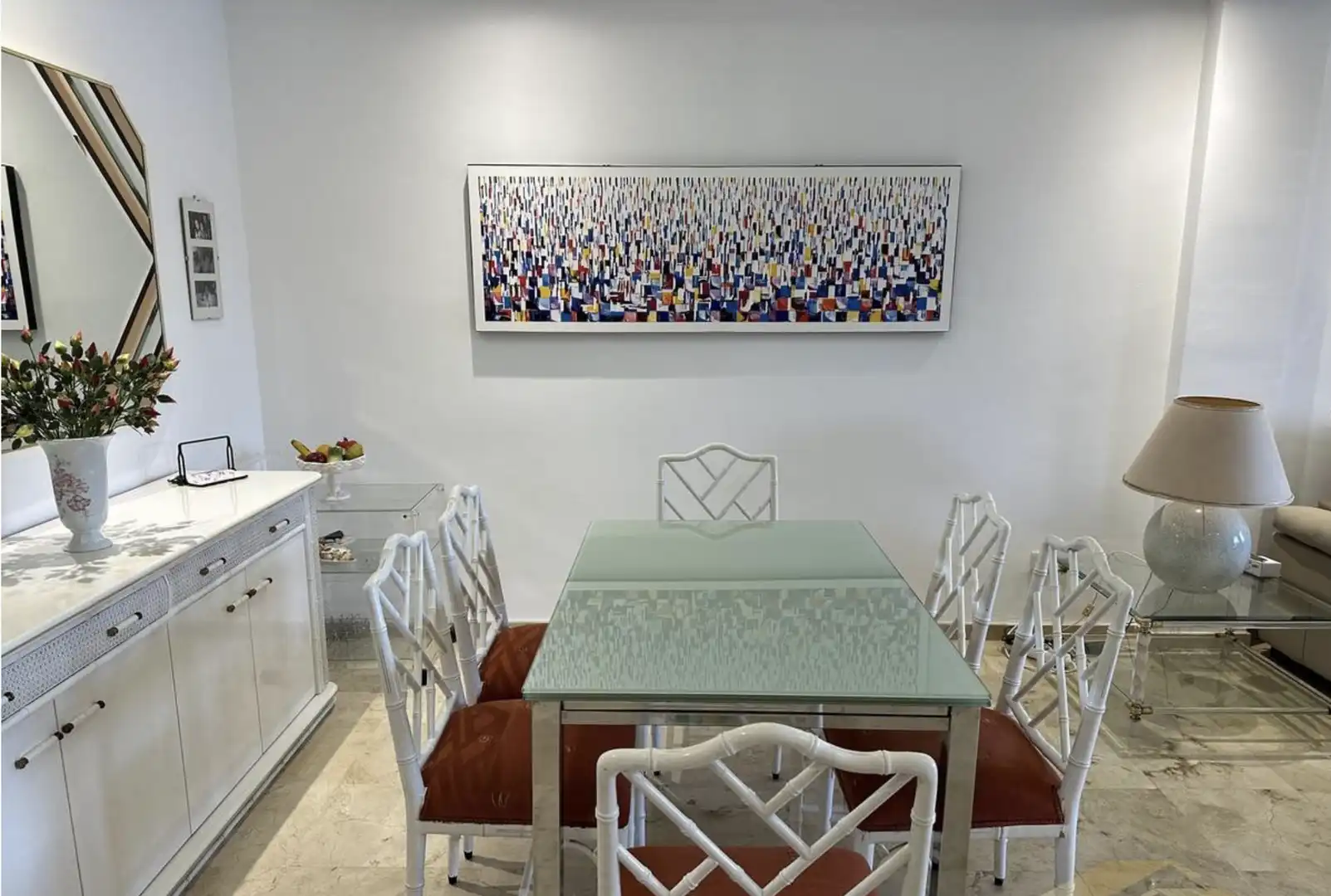Esszimmer von Maisonette zum Verkauf in Marbella mit Klimaanlage, Terrasse und Möbliert
