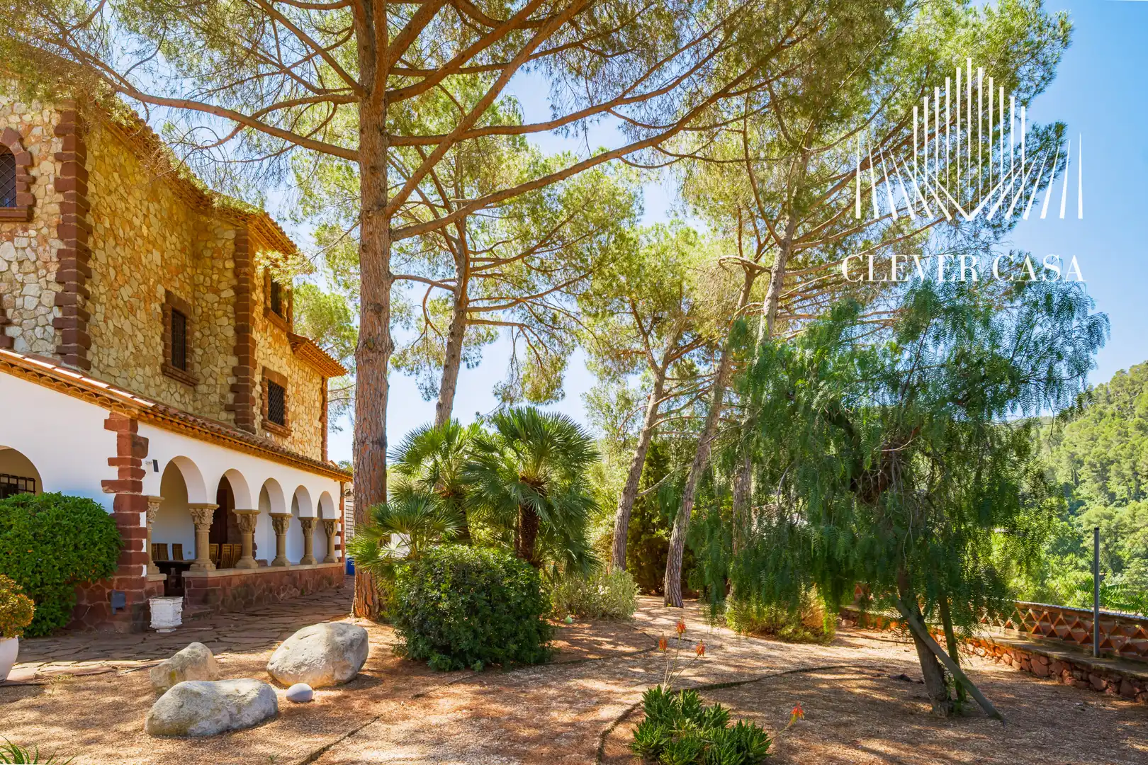 Jardín de Casa o chalet en venta en Castellví de Rosanes con Aire acondicionado, Calefacción y Jardín privado