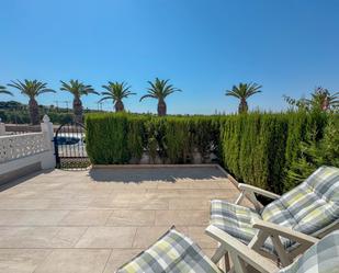 Terrassa de Estudi de lloguer en Torrevieja amb Aire condicionat, Piscina i Moblat