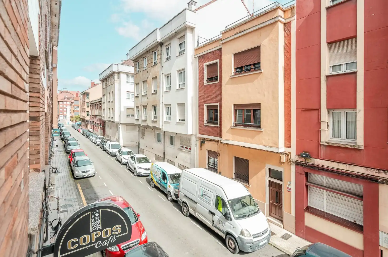 Vista exterior de Pis en venda en Gijón  amb Calefacció i Moblat
