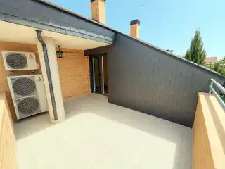Terraza de Casa o chalet en venta en Rivas-Vaciamadrid con Aire acondicionado, Calefacción y Jardín privado