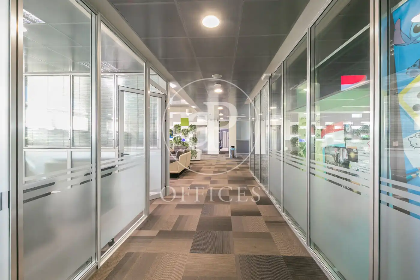 Büro zur Miete in Badalona mit Klimaanlage und Heizung