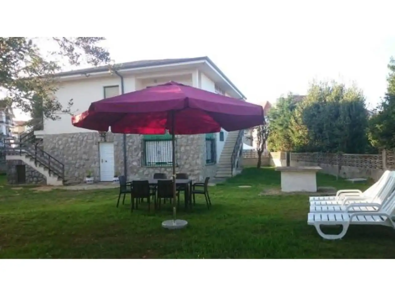 Jardín de Casa o chalet de alquiler en Noja con Jardín privado, Terraza y Amueblado