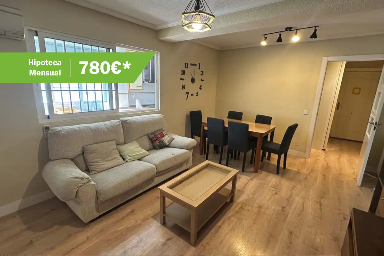 Living room of Flat for sale in Madrid  with Heating