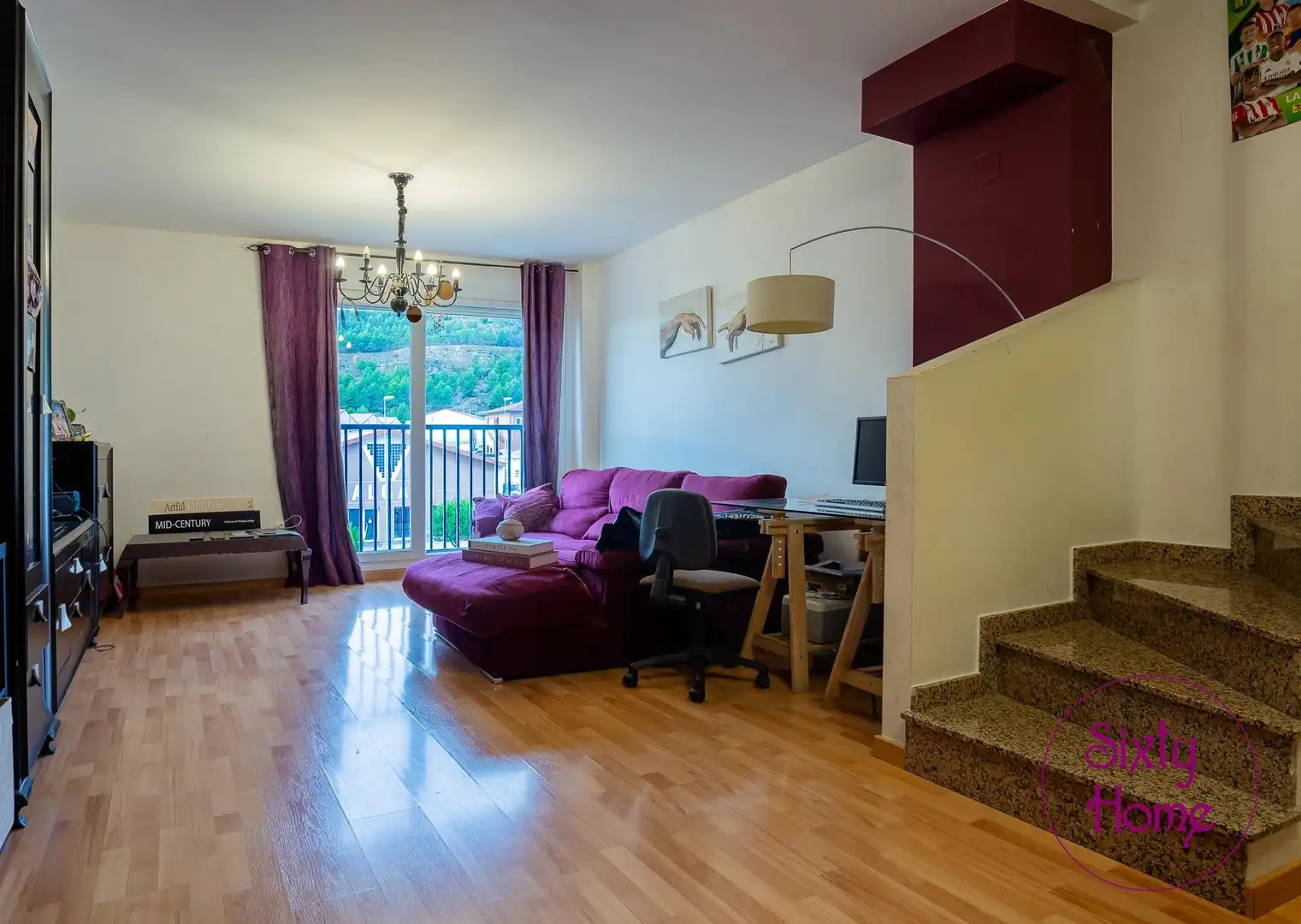 Sala de estar de Dúplex en venta en Andorra (Teruel), Teruel