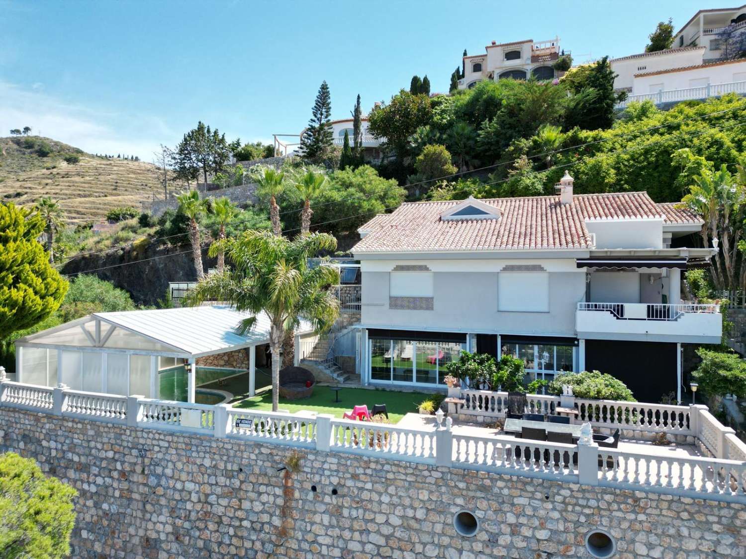 Vista exterior de Casa o chalet en venta en Almuñécar con Aire acondicionado, Calefacción y Terraza
