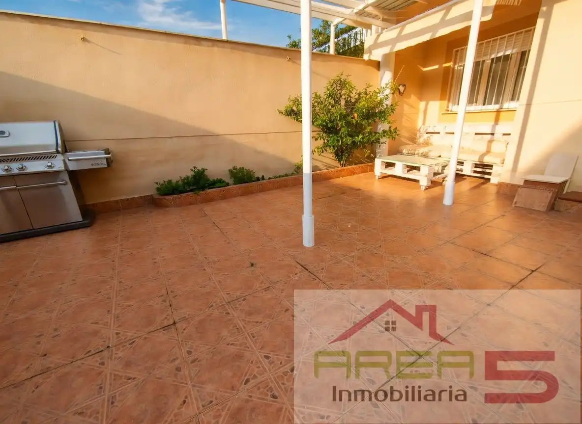 Terrassa de Casa adosada de lloguer en Mérida amb Aire condicionat, Calefacció i Parquet