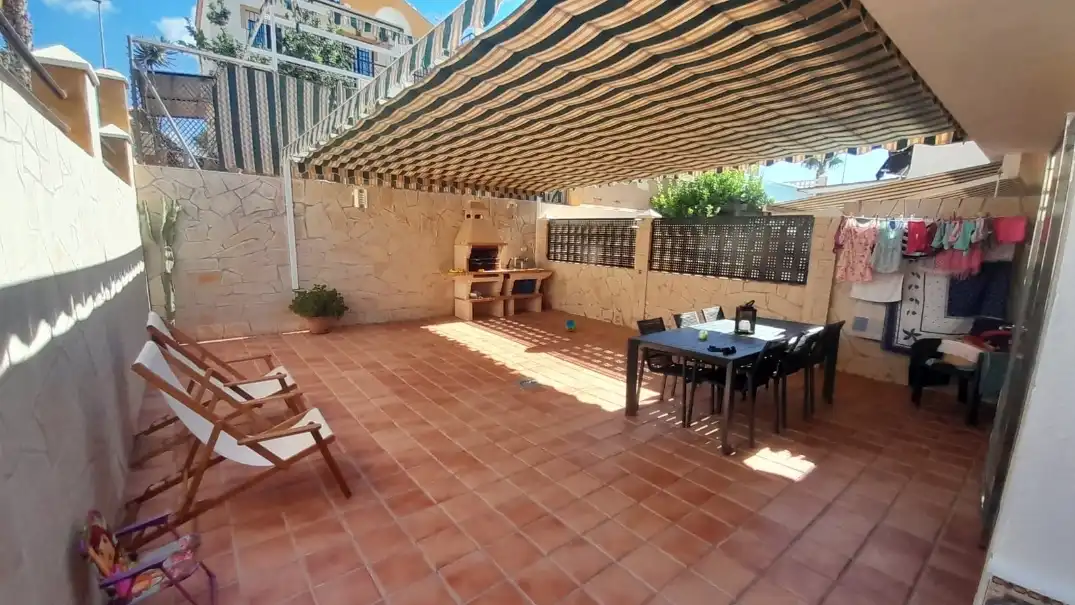Terraza de Casa adosada en venta en Algarrobo con Calefacción, Jardín privado y Terraza