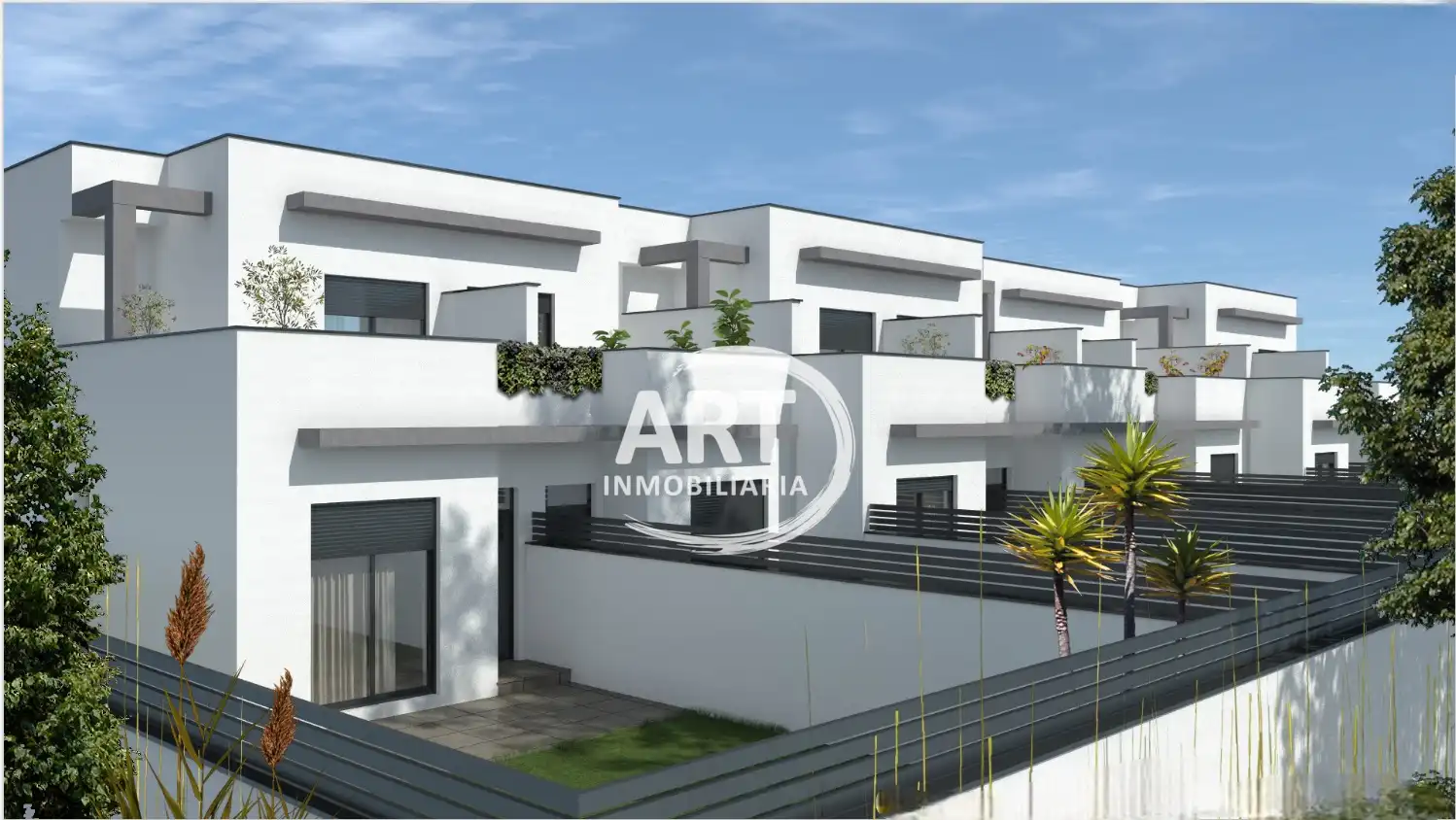 Exterior view of Detached homes for sale in Serra  with Air Conditioner, Private garden and Terrace
