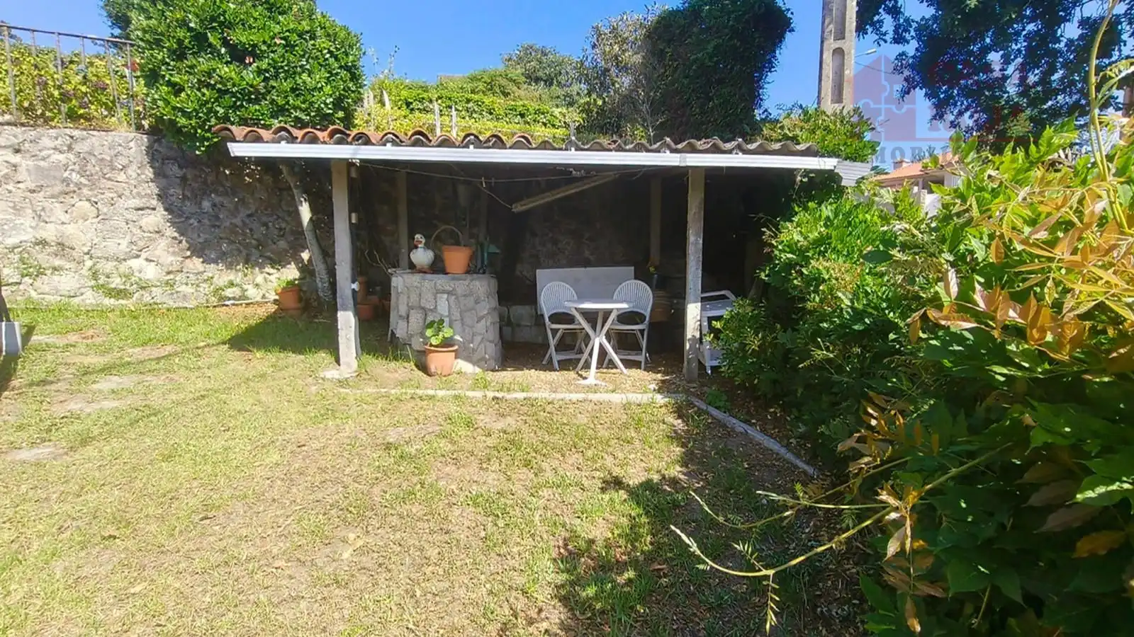 Garden of Houses for sale in Moaña  with Storage room and Furnished