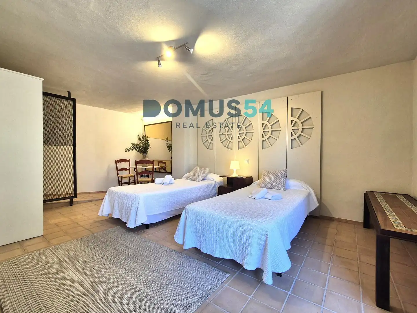 Habitación de Finca rústica de alquiler en Petra con Aire acondicionado, Terraza y Piscina