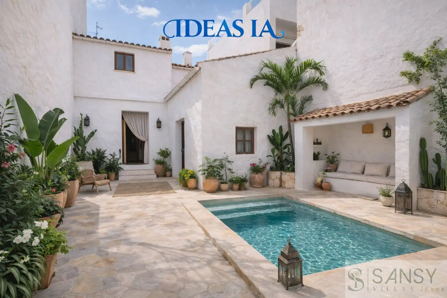 Exterior view of Country homes for sale in Jávea / Xàbia  with Swimming Pool