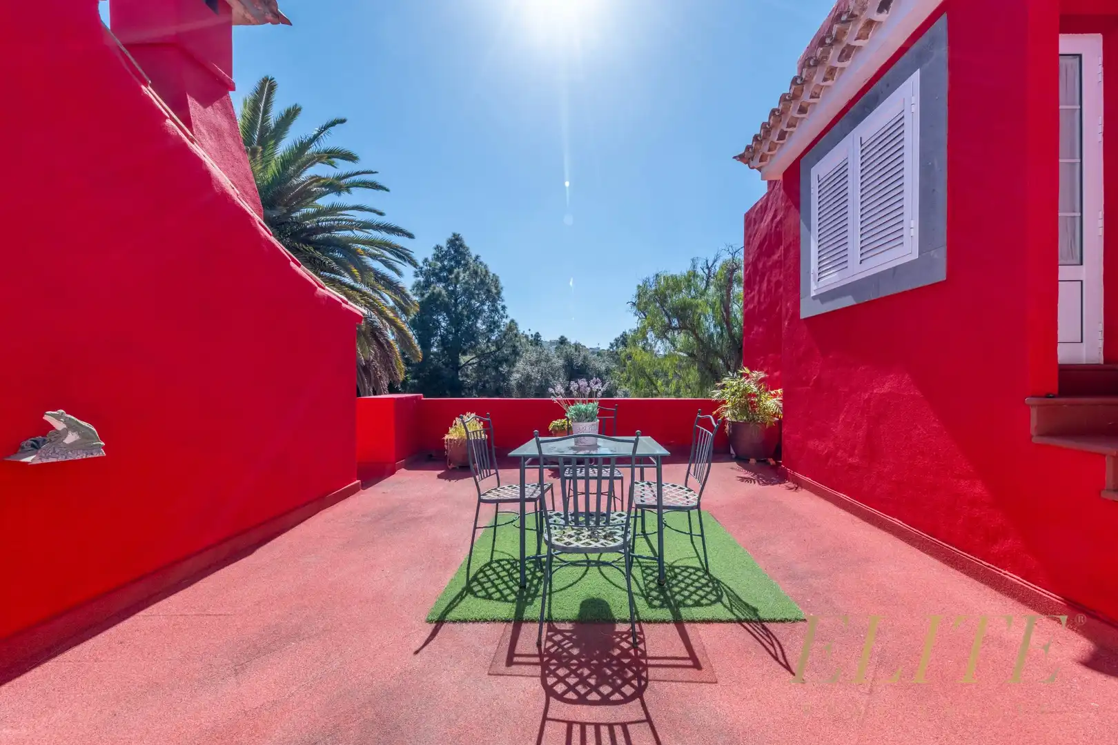 Terrace of Country homes for sale in Santa Brígida  with Air Conditioner, Heating and Private garden