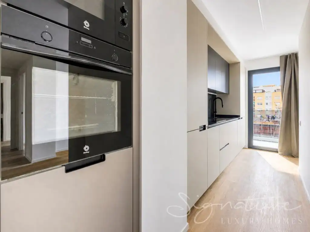Cocina de Piso de alquiler en Abrera con Aire acondicionado, Terraza y Piscina